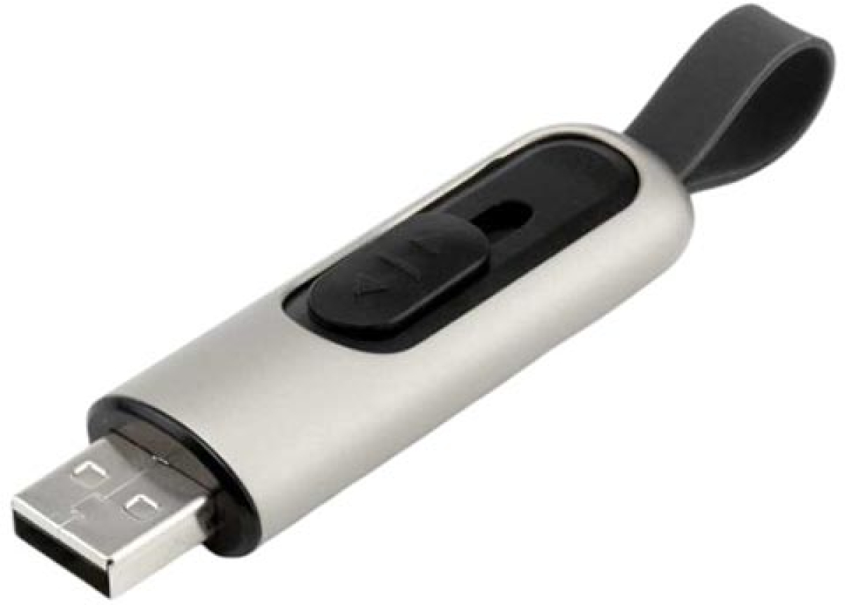 USB флаш памет Slide 2, 32 GB, USB 2.0, сивана ниска цена с бърза доставка - BestPC.BG