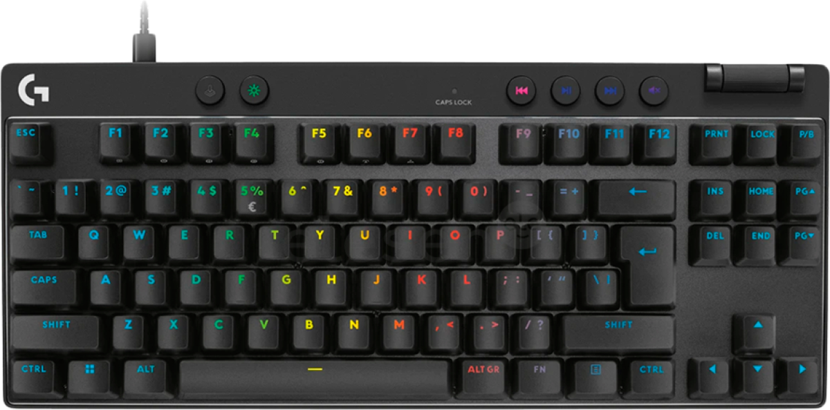 Клавиатура LOGITECH PRO X TKL RAPID Gaming Keyboard - BLACK - US INT'L - USB - EMEA28i-935 - LINEARна ниска цена с бърза доставка - BestPC.BG
