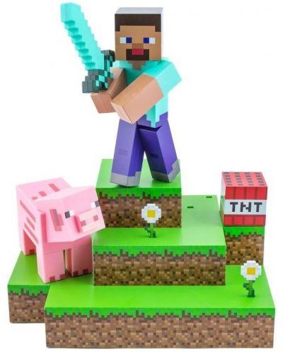 Лампа Paladone: Minecraft - Steve Diorama Light, PP9463MCFна ниска цена с бърза доставка - BestPC.BG