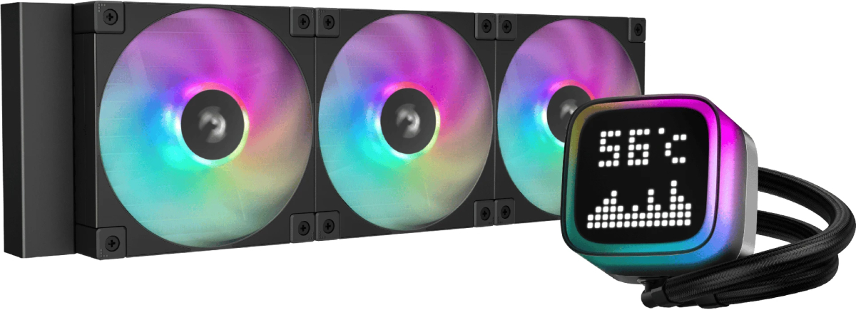 DeepCool водно охлаждане Water Cooling LP360 - LCD Screen, A-RGBна ниска цена с бърза доставка - BestPC.BG