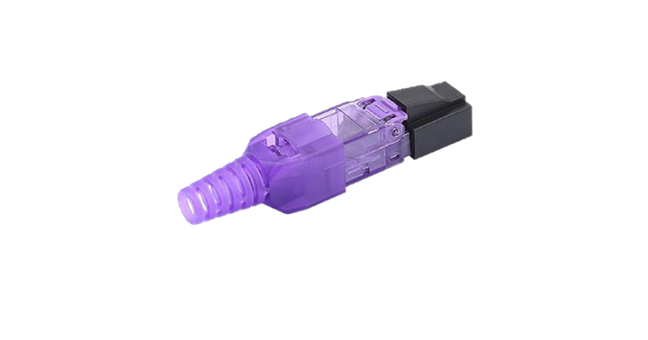 RJ45/8P8C конектор за кабел UTP Cat.6 250 MHz, NMC-RJ88UE2-PB-VLна ниска цена с бърза доставка - BestPC.BG