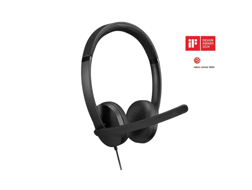 Слушалки Lenovo USB-A Wired Stereo Headset Gen 2на ниска цена с бърза доставка - BestPC.BG