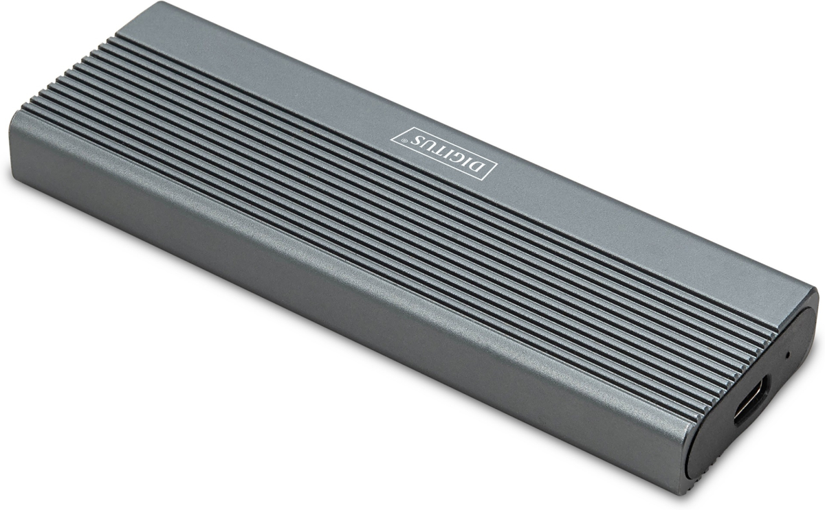 Кутия/Чекмедже за HDD DIGITUS DA-71120-1, USB за M.2 NVMe, HHD, SSD, USB 3.1 Gen2, 10Gbps, 8TB, сивна ниска цена с бърза доставка - BestPC.BG