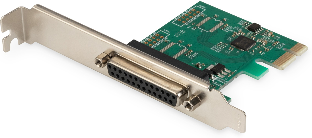 DIGITUS DS-30020-1 :: PCI Express Контролер с 1x паралелен порт, DB25на ниска цена с бърза доставка - BestPC.BG
