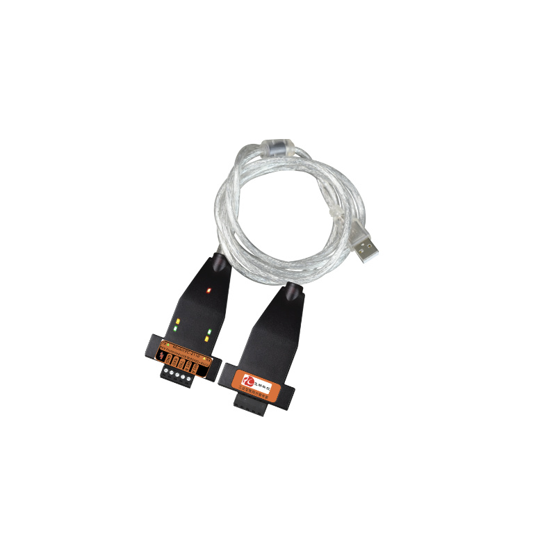 FCTELECOM FC-2110-B, Индустриален USB към RS-232/RS-485 конвертор, 6KV , с 1.5м кабел, TVS, черенна ниска цена с бърза доставка - BestPC.BG