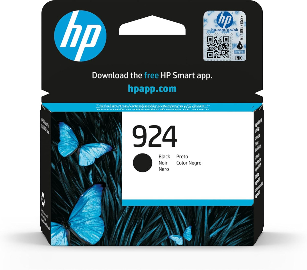 Касета с мастило HP 924 Black Original Ink Cartridgeна ниска цена с бърза доставка - BestPC.BG