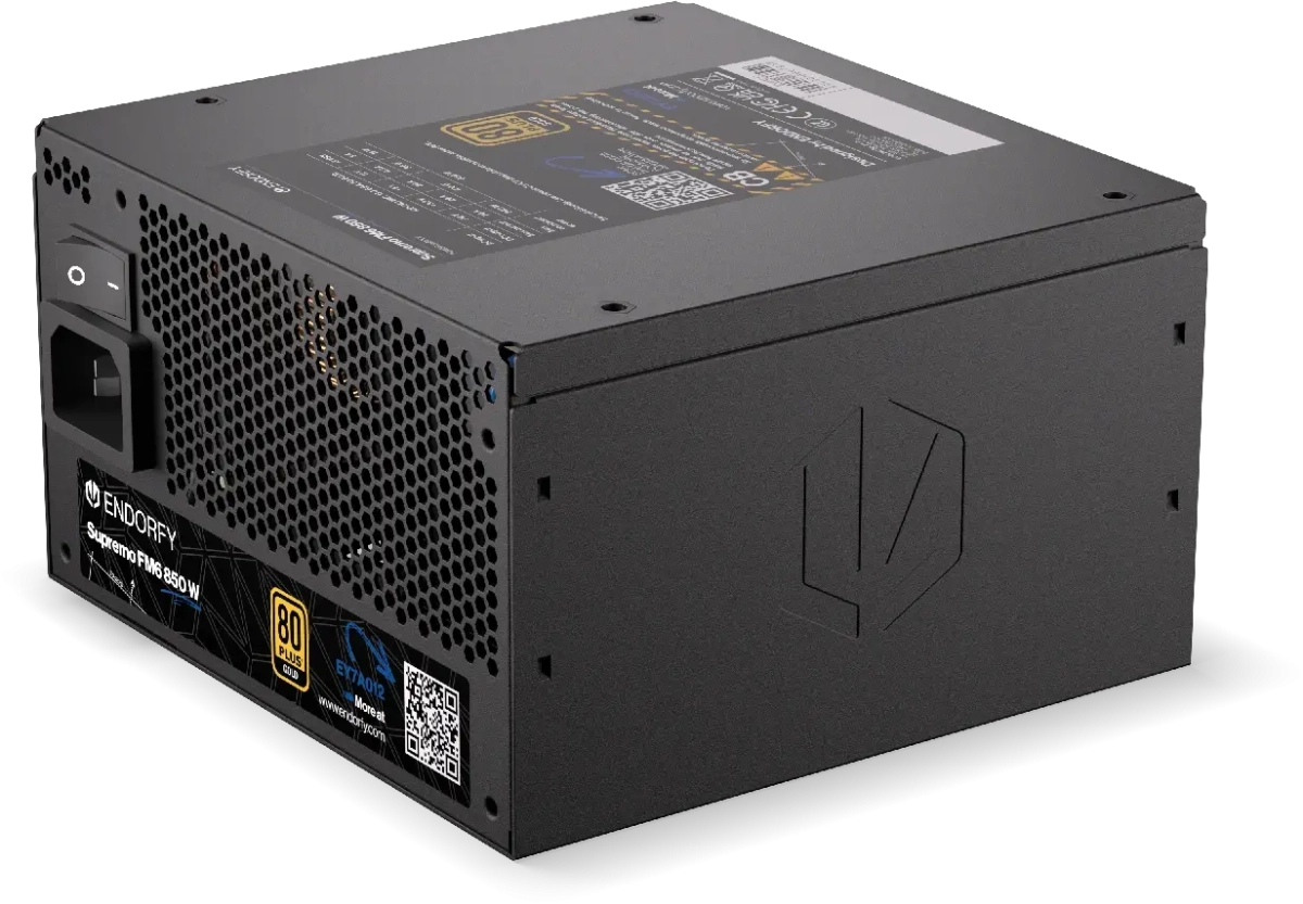 Захранващ блок Endorfy Supremo FM6 850W 80+ Gold, PCIe 5.1 - Fully Modularна ниска цена с бърза доставка - BestPC.BG