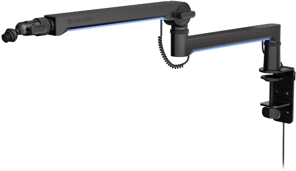 Други Стойка за микрофон ENDORFY Broadcast Low Profile RGB Boom Armна ниска цена с бърза доставка - BestPC.BG