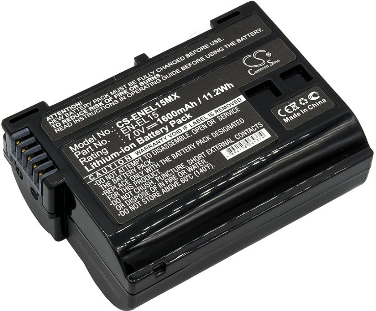Продукт Батерия за апарат NIKON EN-EL15MX Li-Ion 7V 1600mAh Cameron Sinoна ниска цена с бърза доставка - BestPC.BG