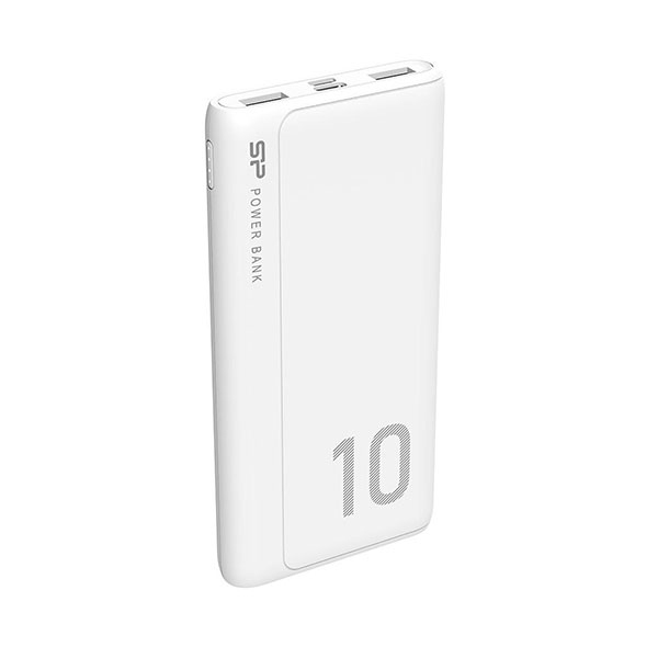 Външна батерия Power Bank 10000mAh Silicon Power GP15, Бялна ниска цена с бърза доставка - BestPC.BG