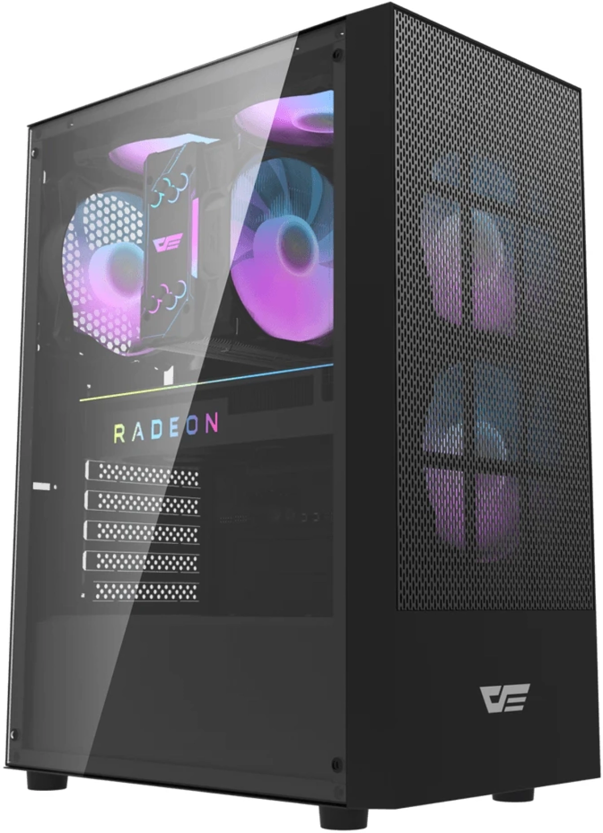 Darkflash кутия Case ATX - A290 Black - 3 x 120 mm RGB fans includedна ниска цена с бърза доставка - BestPC.BG