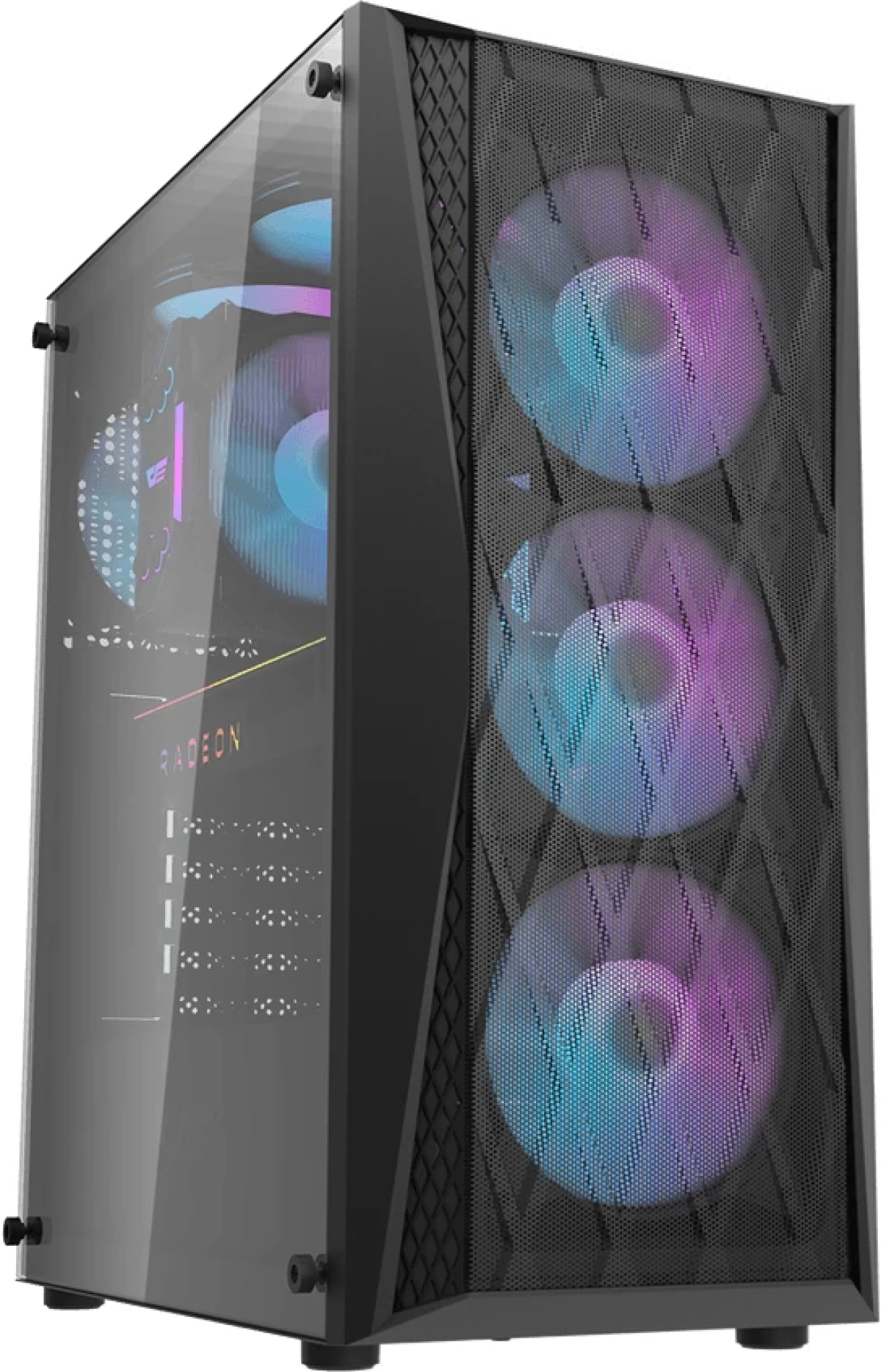 Кутия Darkflash DK352-BK - Черна, ATXна ниска цена с бърза доставка - BestPC.BG