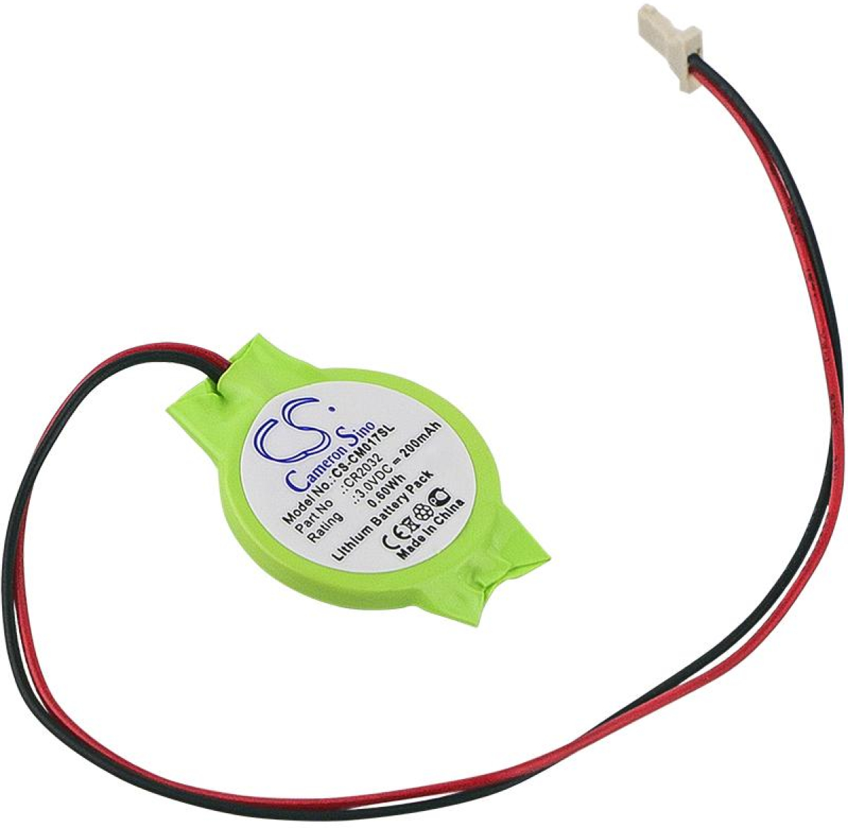 Батерия Cameron Sino - Съвместим с CMOS Backup CR2032 CS-CM017SL, 200 mAh, 3 V; CS-CM017SLна ниска цена с бърза доставка - BestPC.BG