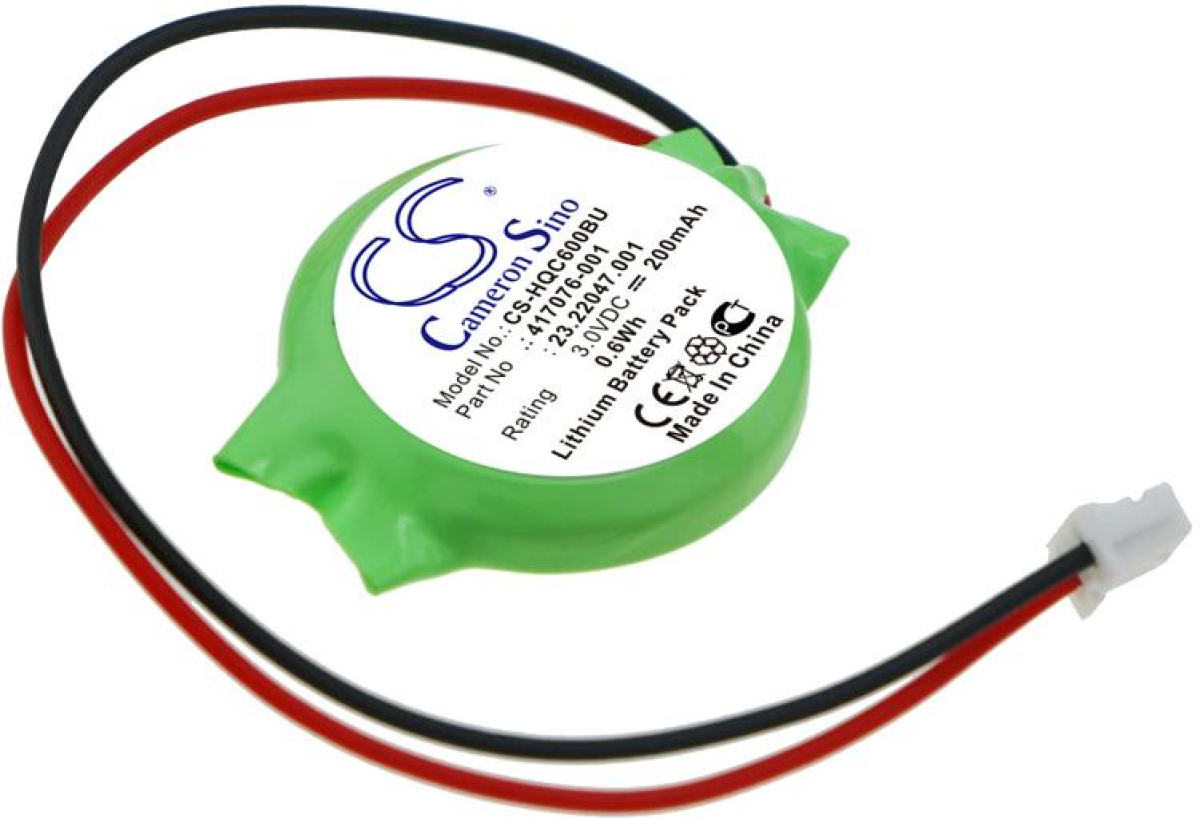 Батерия Cameron Sino - 200 mAh, 3 V; CS-HQC600BUна ниска цена с бърза доставка - BestPC.BG