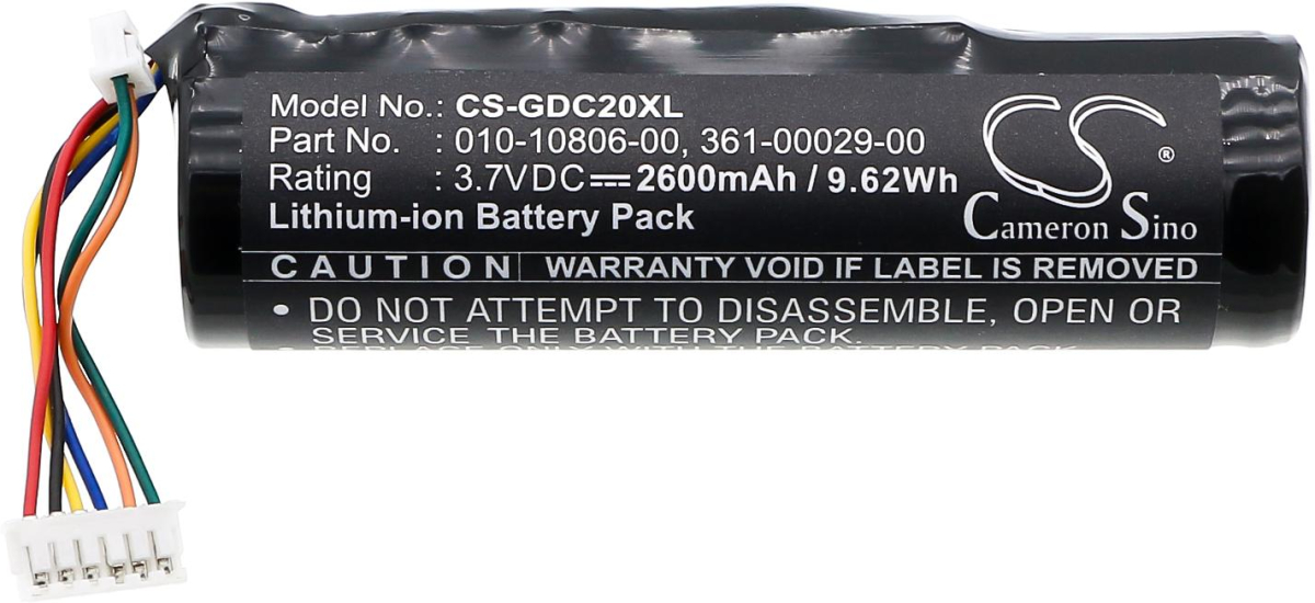 Други Cameron Sino - Батерия за нашийник за кучета GARMIN CS-GDC20XL LiiON, 2600 mAh, 3.7 V; CS-GDC20XLна ниска цена с бърза доставка - BestPC.BG