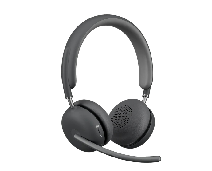Слушалки Logitech Zone Wireless 2 Headset, Teams - GRAPHITEна ниска цена с бърза доставка - BestPC.BG