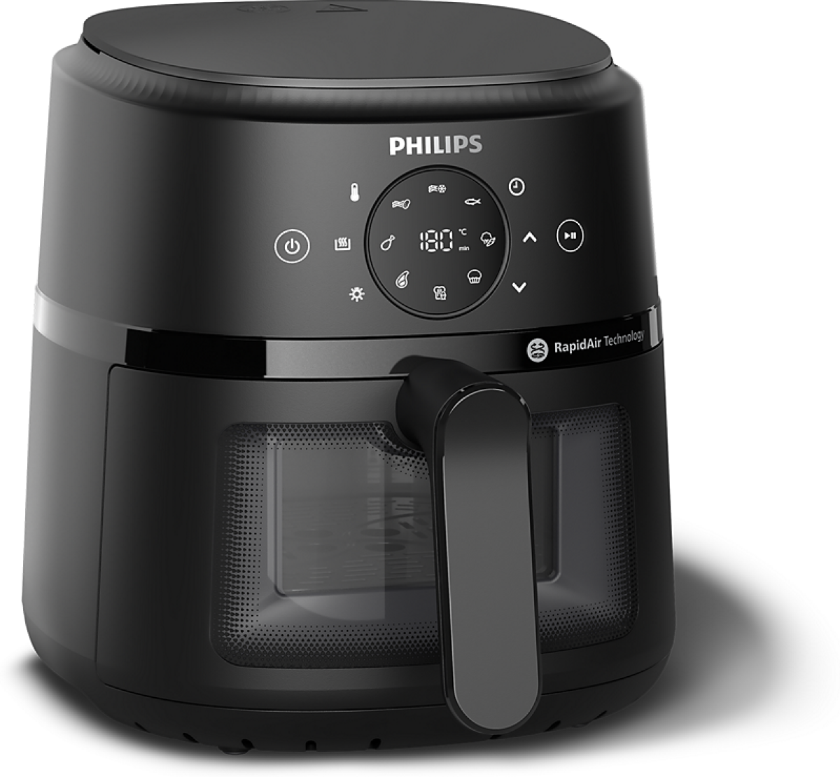 PHILIPS Airfryer Series 2000 3.2l Rapid Air LED Dislpayна ниска цена с бърза доставка - BestPC.BG