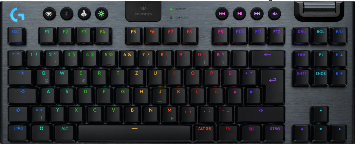 Безжична геймърска механична клавиатура Logitech G915X Lightspeed TKL - Tactile Switchна ниска цена с бърза доставка - BestPC.BG