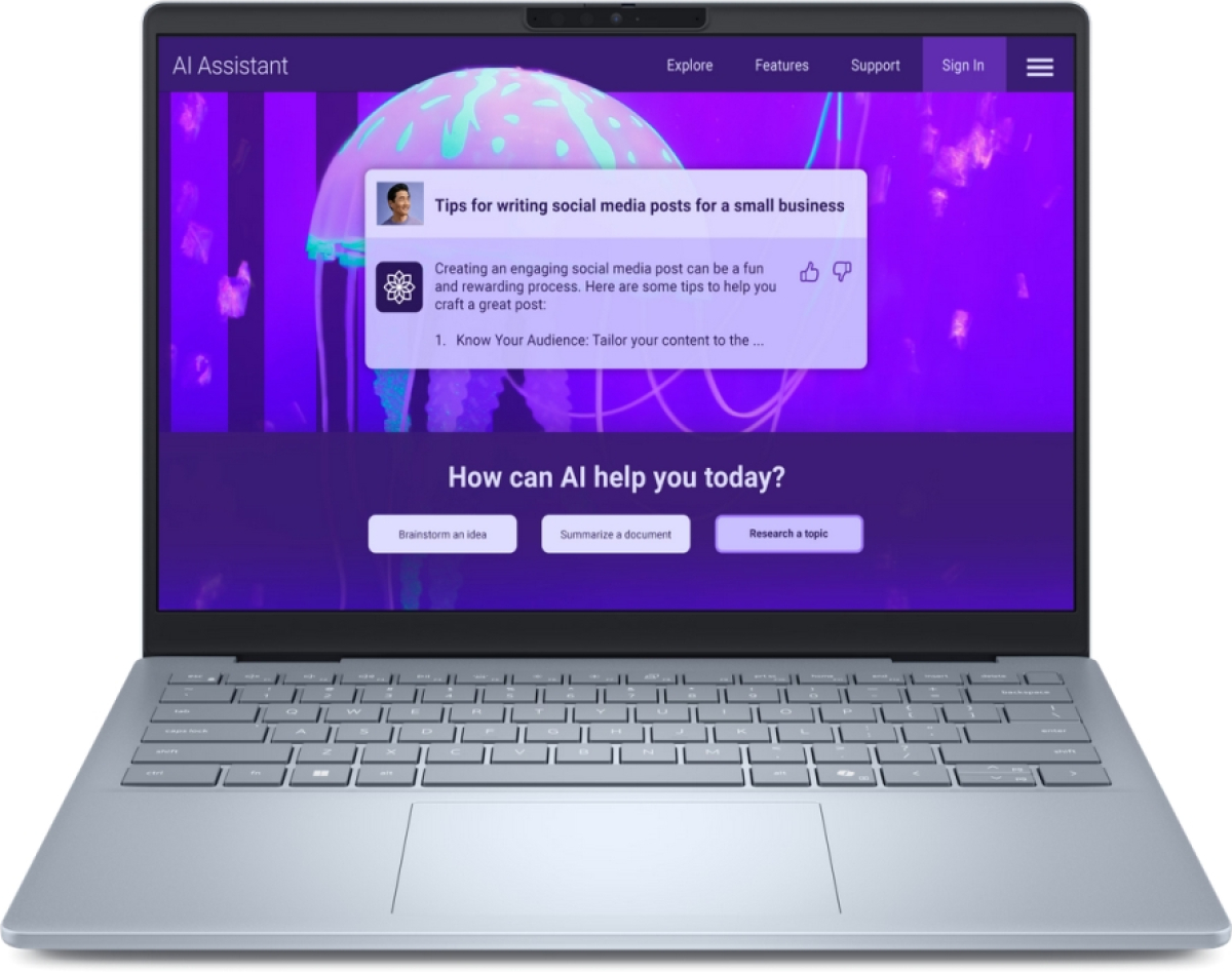 Лаптоп Dell 14 Plus DB14250, Intel Ultra 7 258V, 1TB M.2 SSD PCIe, 32GB, 14" (2560x1600), Windows 11 Proна ниска цена с бърза доставка - BestPC.BG