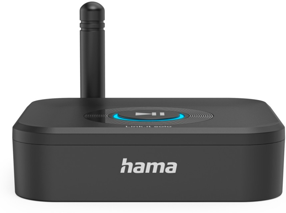 HAMA BLUETOOTH АУДИО ПРИЕМНИК "LINK IT SOLO", Черенна ниска цена с бърза доставка - BestPC.BG