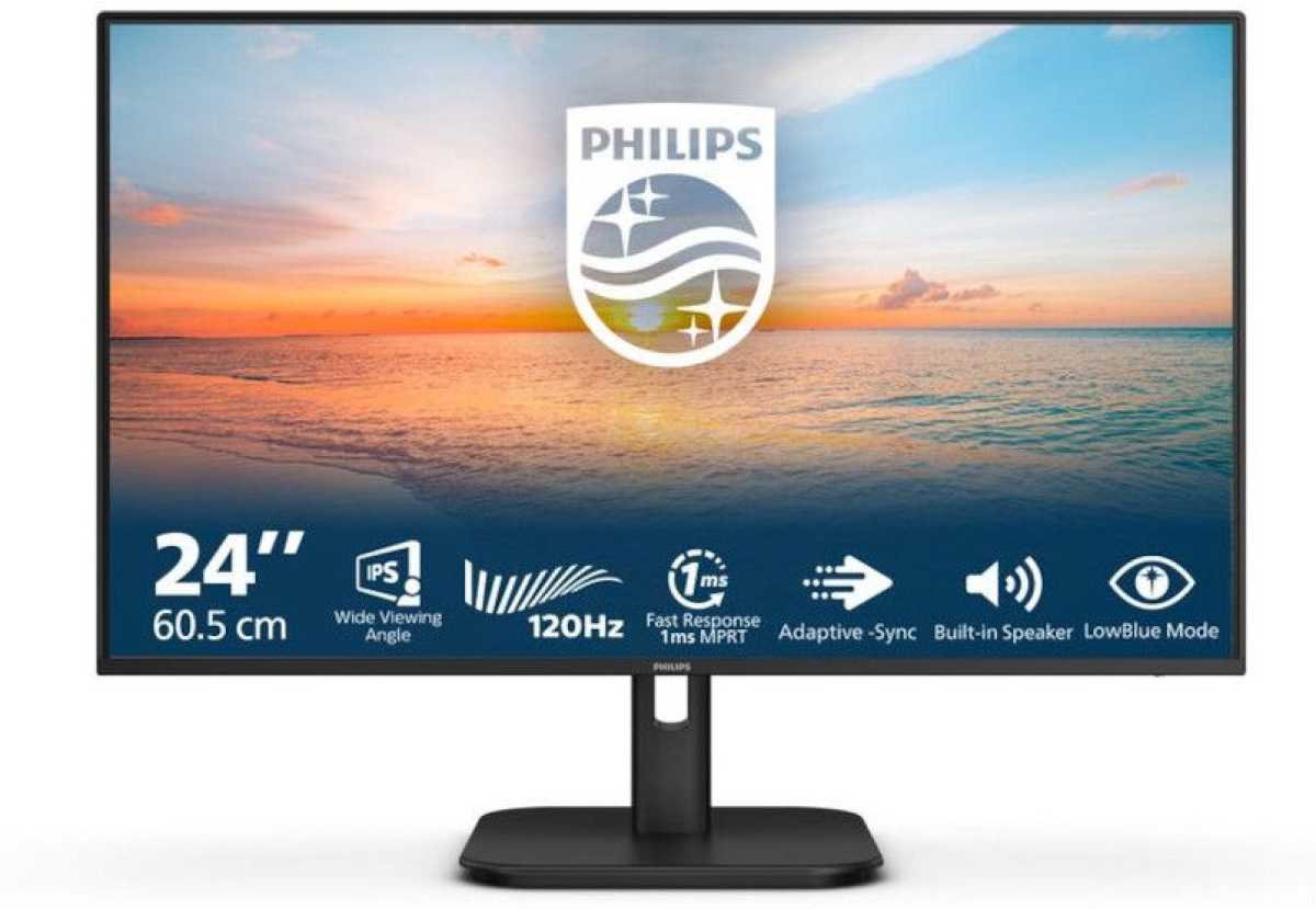 Монитор Геймърски Philips 24E1N1200A-00на ниска цена с бърза доставка - BestPC.BG