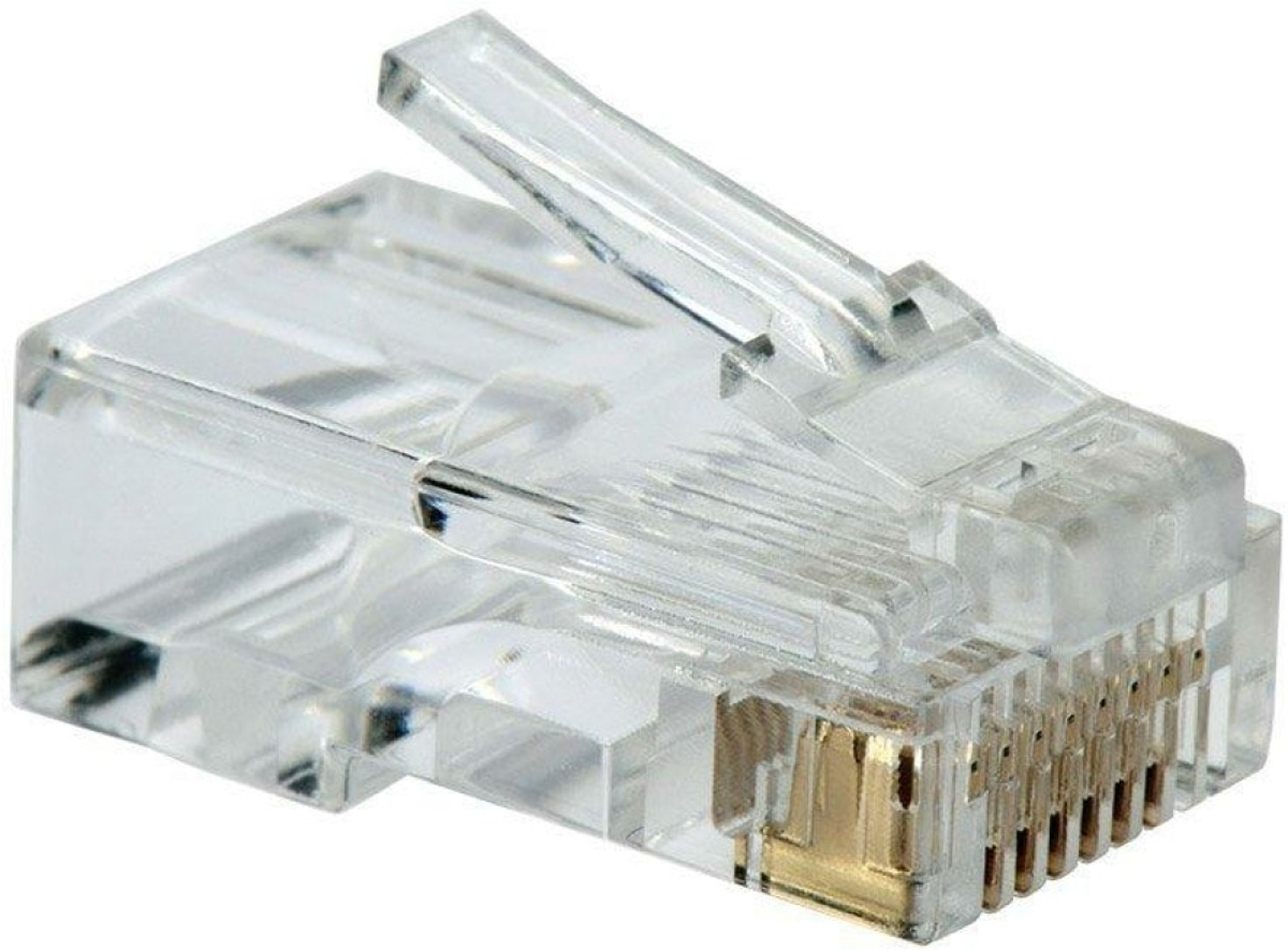 Мрежови конектор RJ45 Cat5e Unshieldedна ниска цена с бърза доставка - BestPC.BG