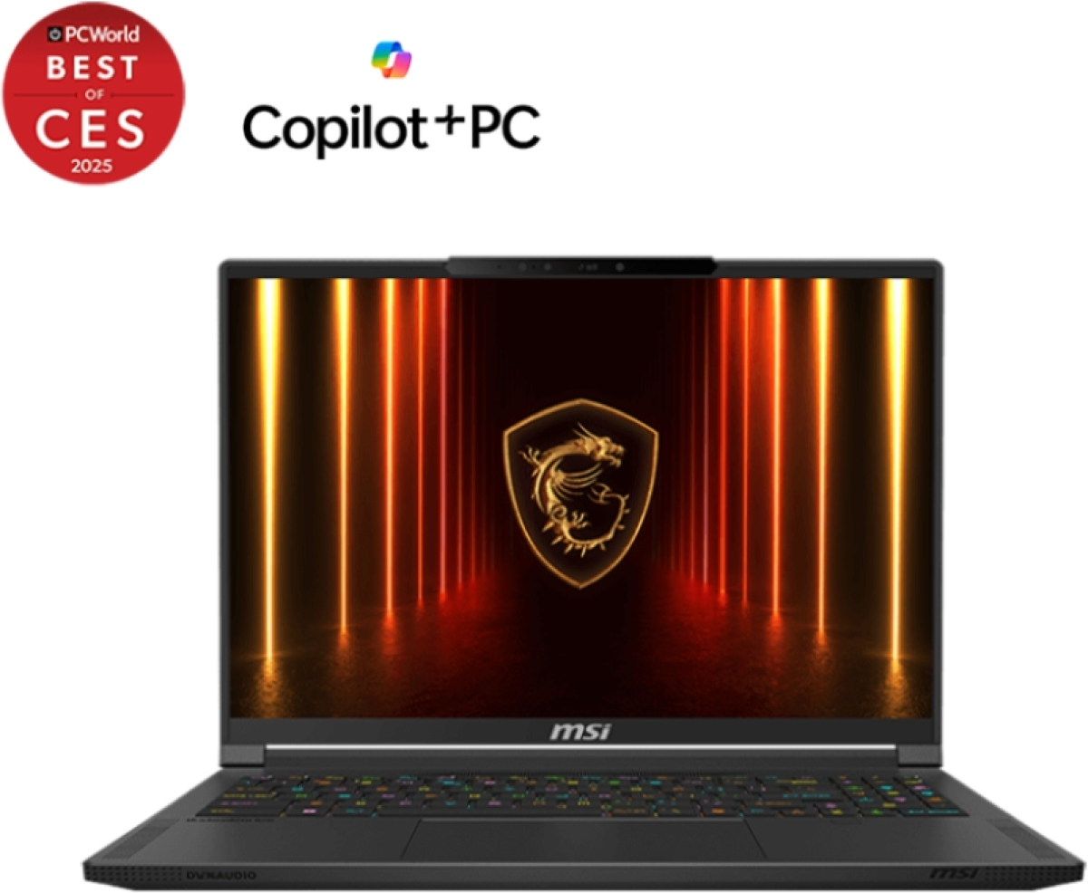 Лаптоп Геймърски MSI Stealth A16 AI+ A3XWHG, AMD Ryzen AI 9 HX 370, 2000GB (2x1TB) PCIe GEN4x4 NVMe, 32GB, Windows 11 Homeна ниска цена с бърза доставка - BestPC.BG