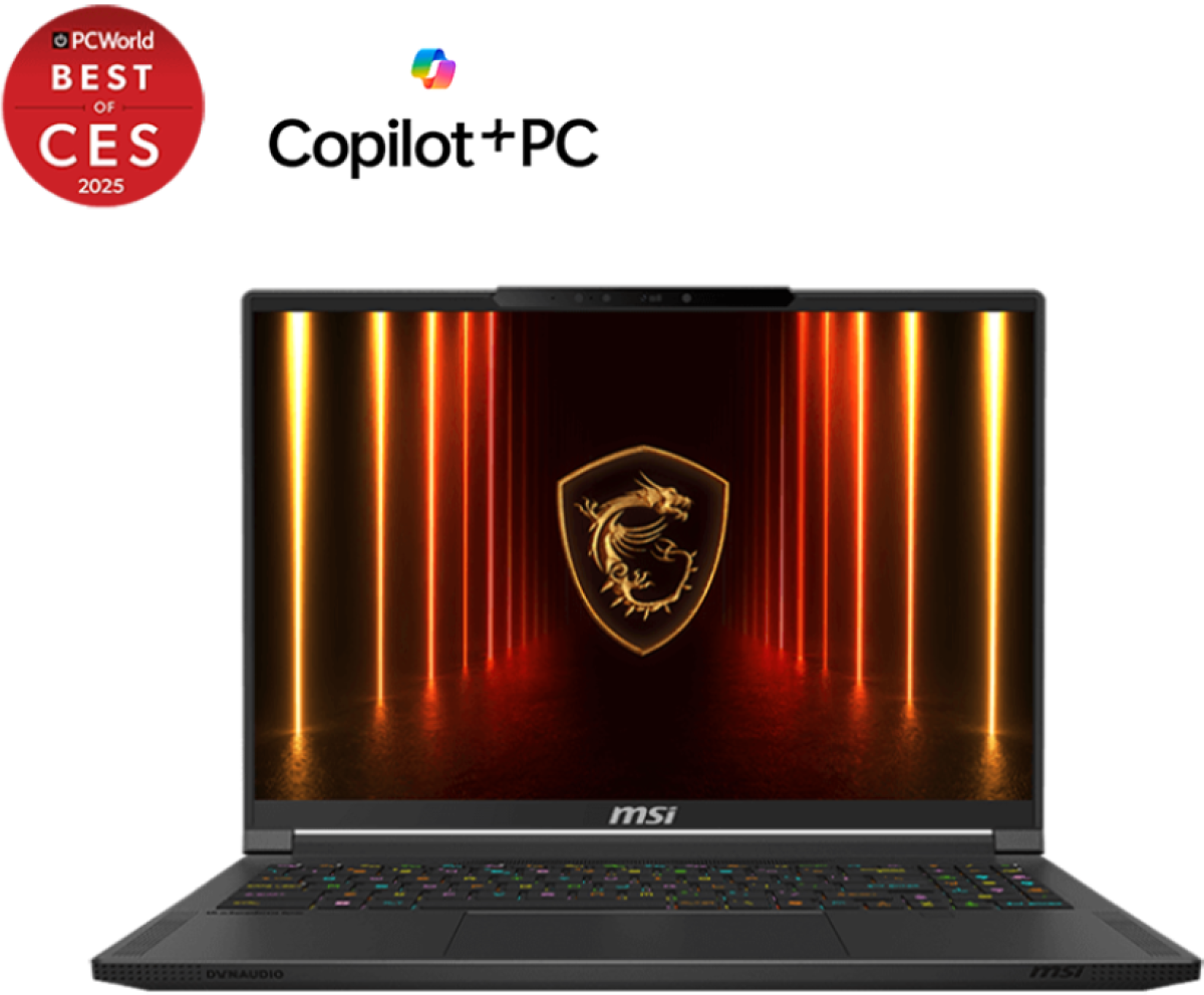 Лаптоп Геймърски MSI Stealth A16 AI+ A3XWHG, AMD Ryzen AI 9 HX 370, 2TB SSD, 32GB, 16" 16:10 QHD+ (2560x1600) OLED, Windows 11 Homeна ниска цена с бърза доставка - BestPC.BG