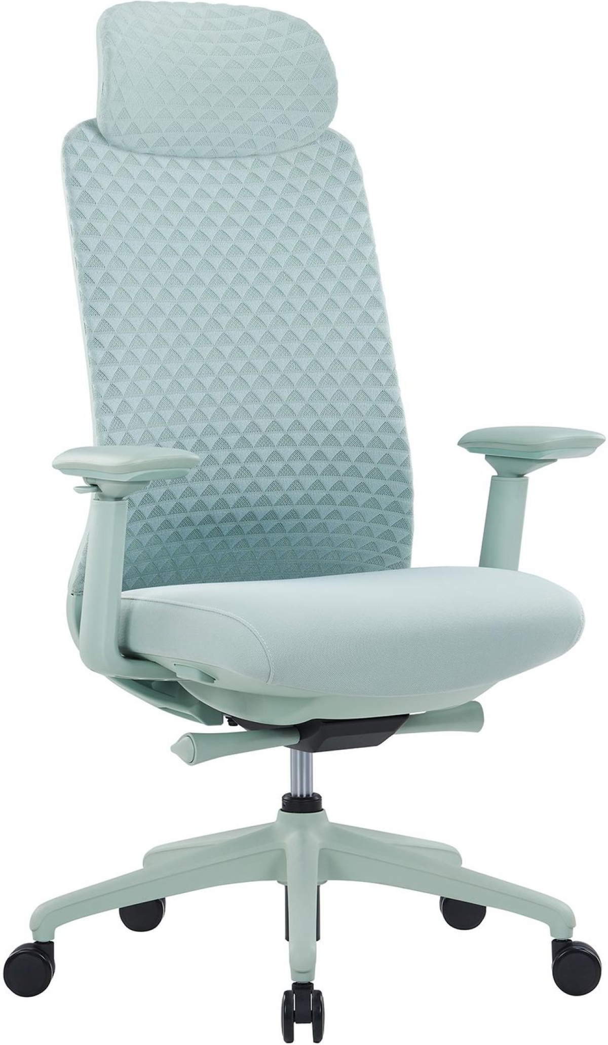 Ергономичен стол RFG Style HB, дамаска, до 130 kg, ментана ниска цена с бърза доставка - BestPC.BG