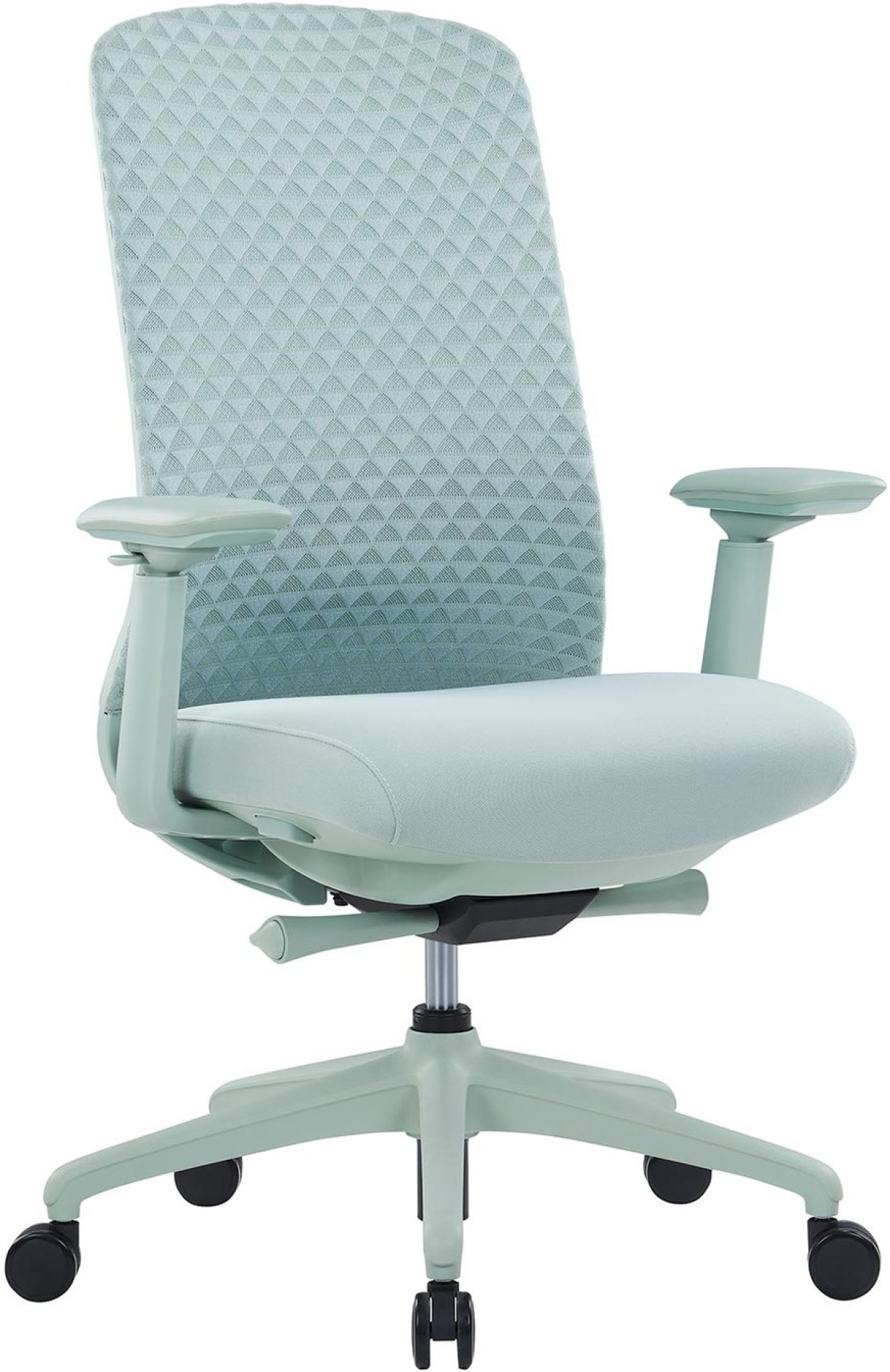 Ергономичен стол RFG Style W, дамаска, до 130 kg, ментана ниска цена с бърза доставка - BestPC.BG