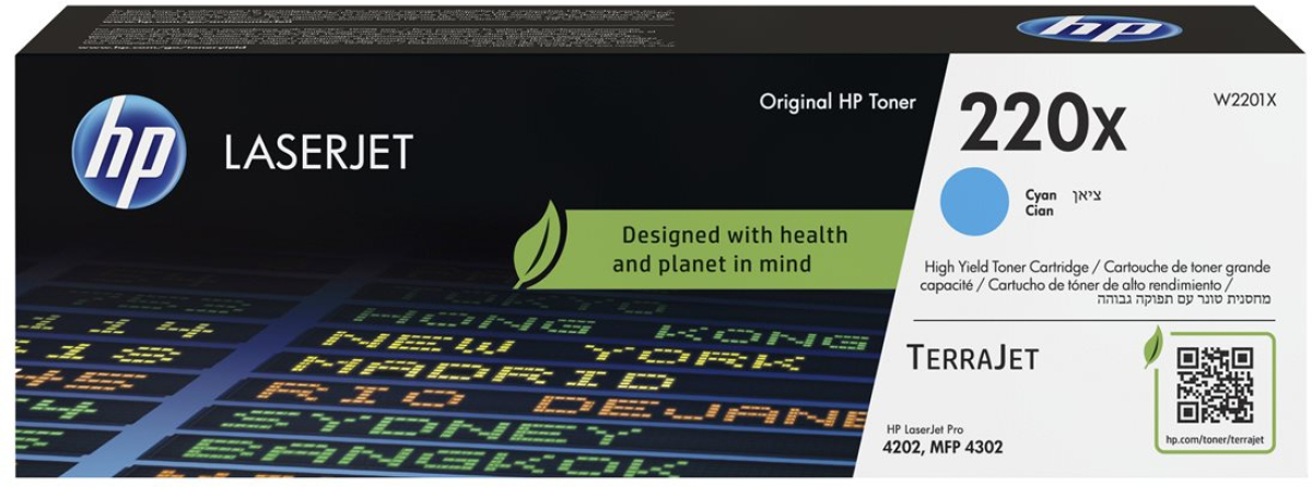 Тонер за лазерен принтер HP 220X Cyan Original LaserJet Toner Cartridgeна ниска цена с бърза доставка - BestPC.BG