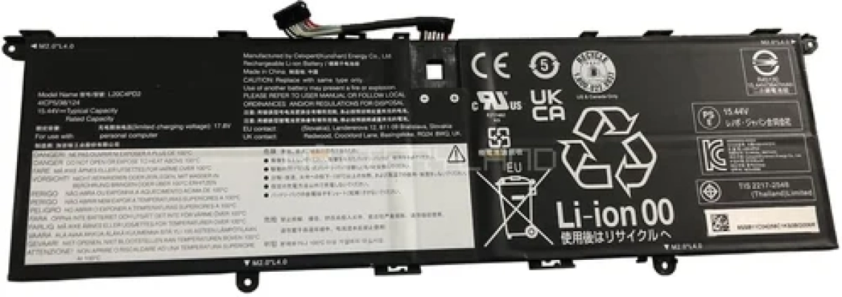 L20C4PD2 батерия за лаптоп Lenovo, 4 клетки, 14.8V, 47Whна ниска цена с бърза доставка - BestPC.BG