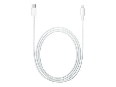 КАБЕЛ USB APPLE - USB-C to Lightning, Cable MFI - 1,0 m - White - PN MM0A3ZM/Aна ниска цена с бърза доставка - BestPC.BG