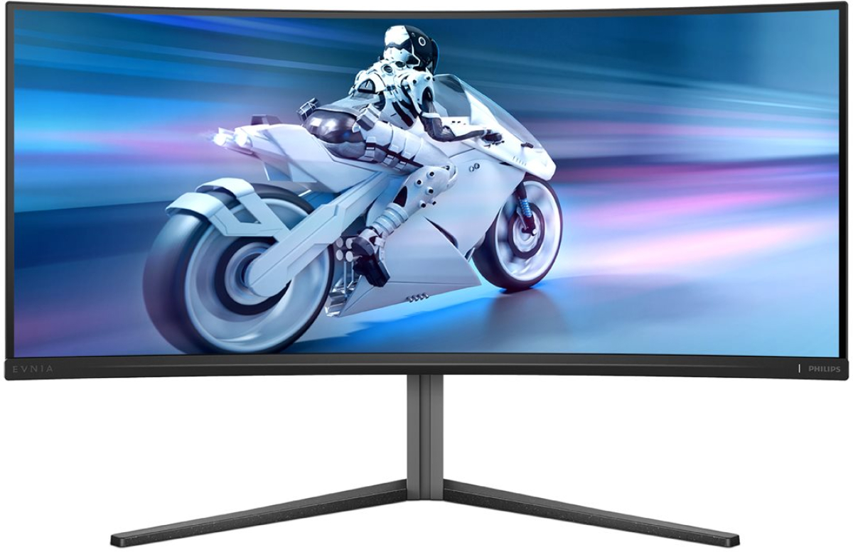 Монитор Геймърски PHILIPS Evnia 6000 - 34", 3440 x 1440 WQHD, 21:9, DisplayPort 175 Hz, HDMI 100 Hz, 1000 cd/m², Dark slateна ниска цена с бърза доставка - BestPC.BG