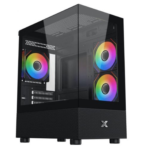 Кутия Alphard M (BK, MATX, U3x1 & U2x2, Front & Left TG, 3PCS G20A Reverse & 1PC G20A, ARGB PCB)на ниска цена с бърза доставка - BestPC.BG