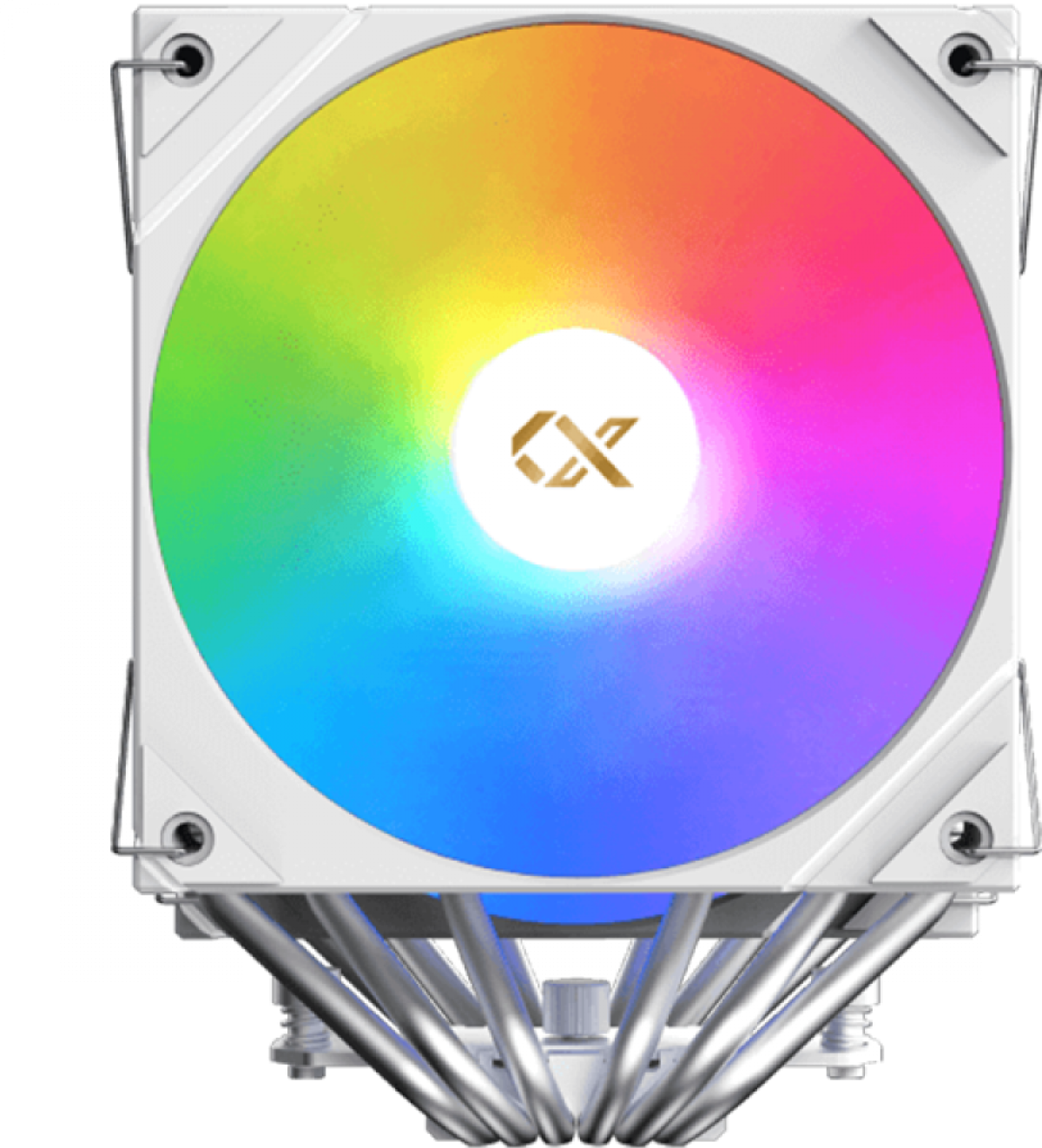 Охладител за процесор AK6 Dual Digital Arctic (WH, ARGB & Digital LED Panel Top Cover, 2PCS ARGB PWM Fan, Intel Backplate, Mini ARGB LED Controller)на ниска цена с бърза доставка - BestPC.BG