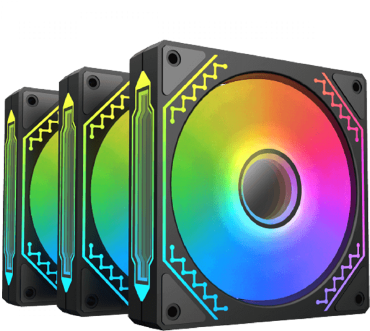 Вентилатор Starz Pro (3PCS M20A Fans, ARGB MB SYBC Control Box & Remote Controller, Color Box)на ниска цена с бърза доставка - BestPC.BG