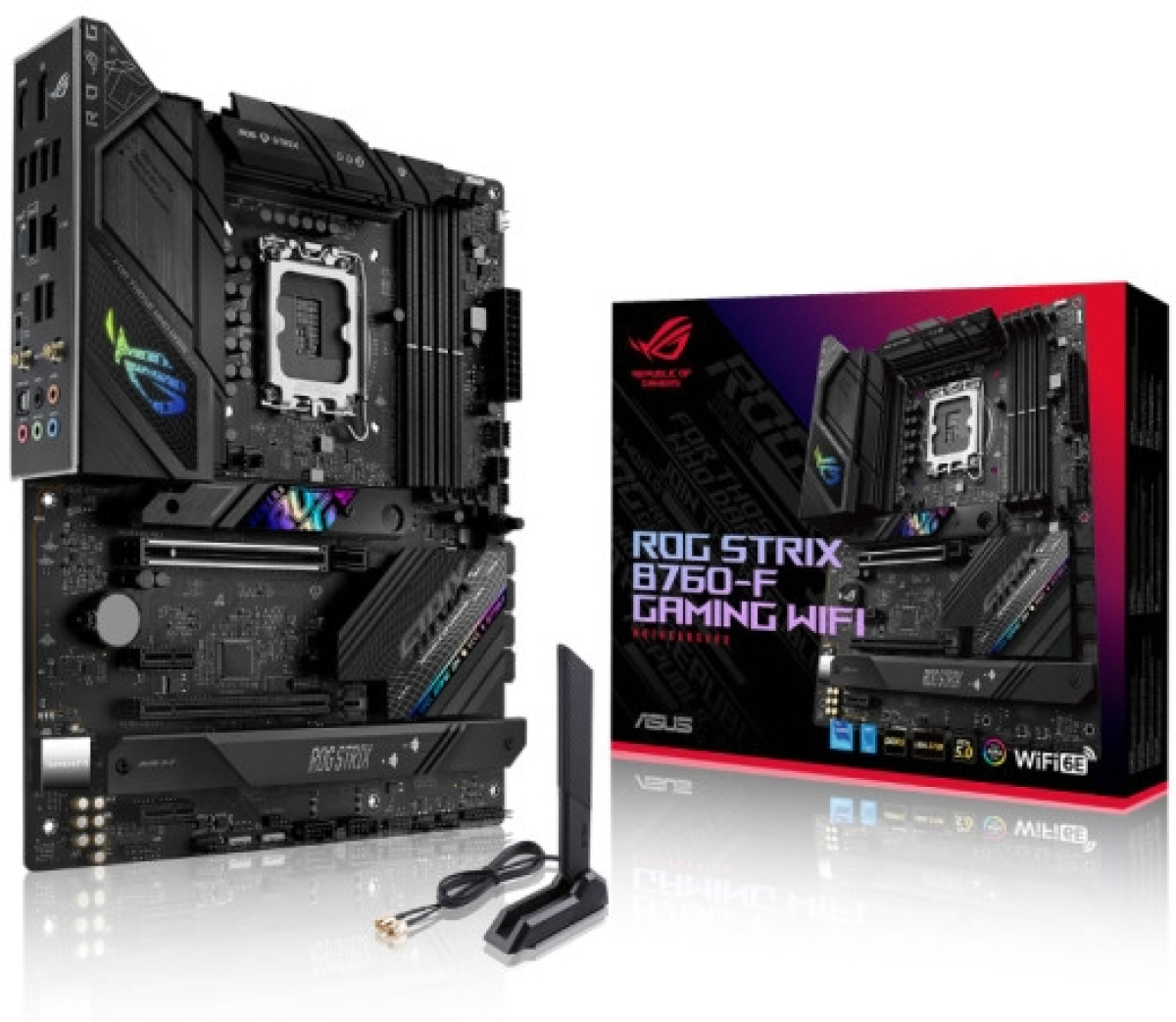 Дънна платка Asus ROG Strix B760-F Gaming Wi-Fiна ниска цена с бърза доставка - BestPC.BG
