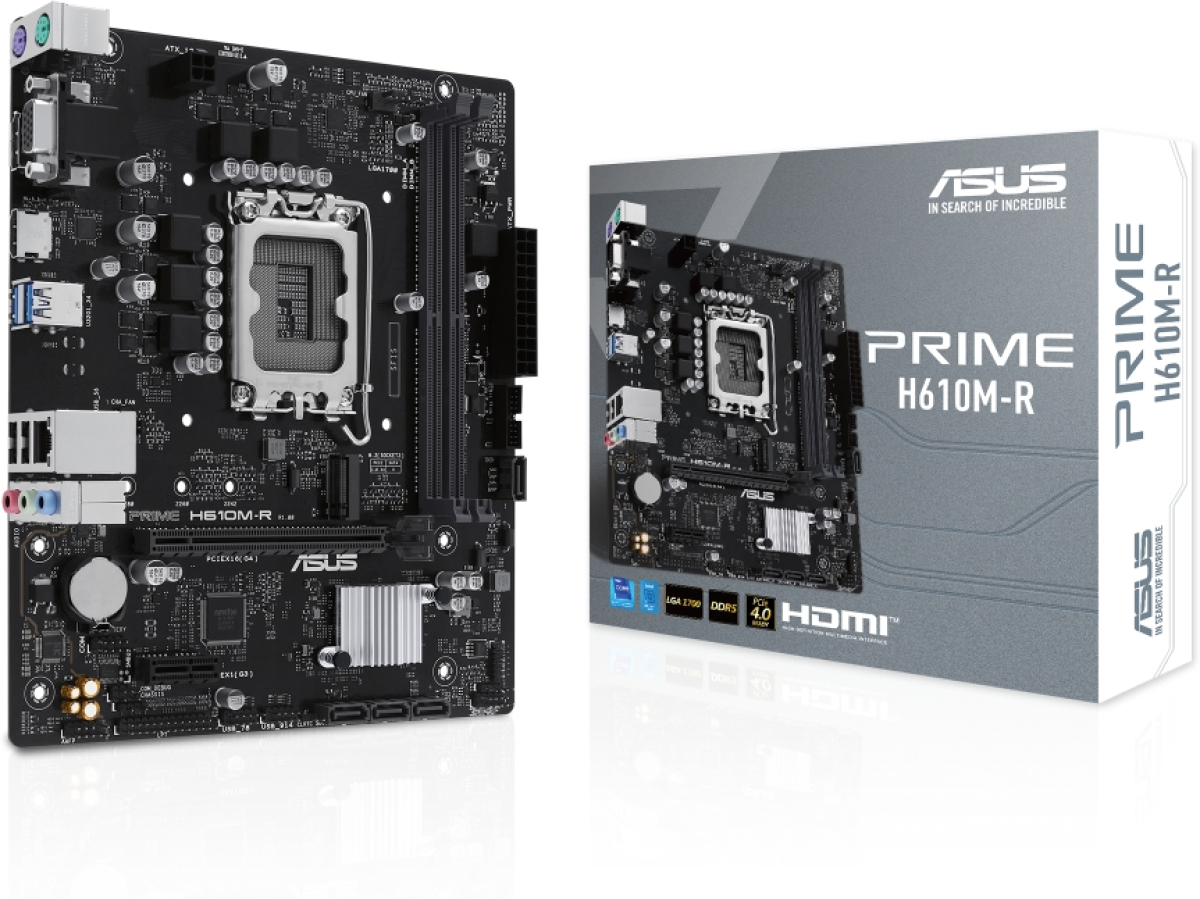 Дънна платка Asus Prime H610M-Rна ниска цена с бърза доставка - BestPC.BG