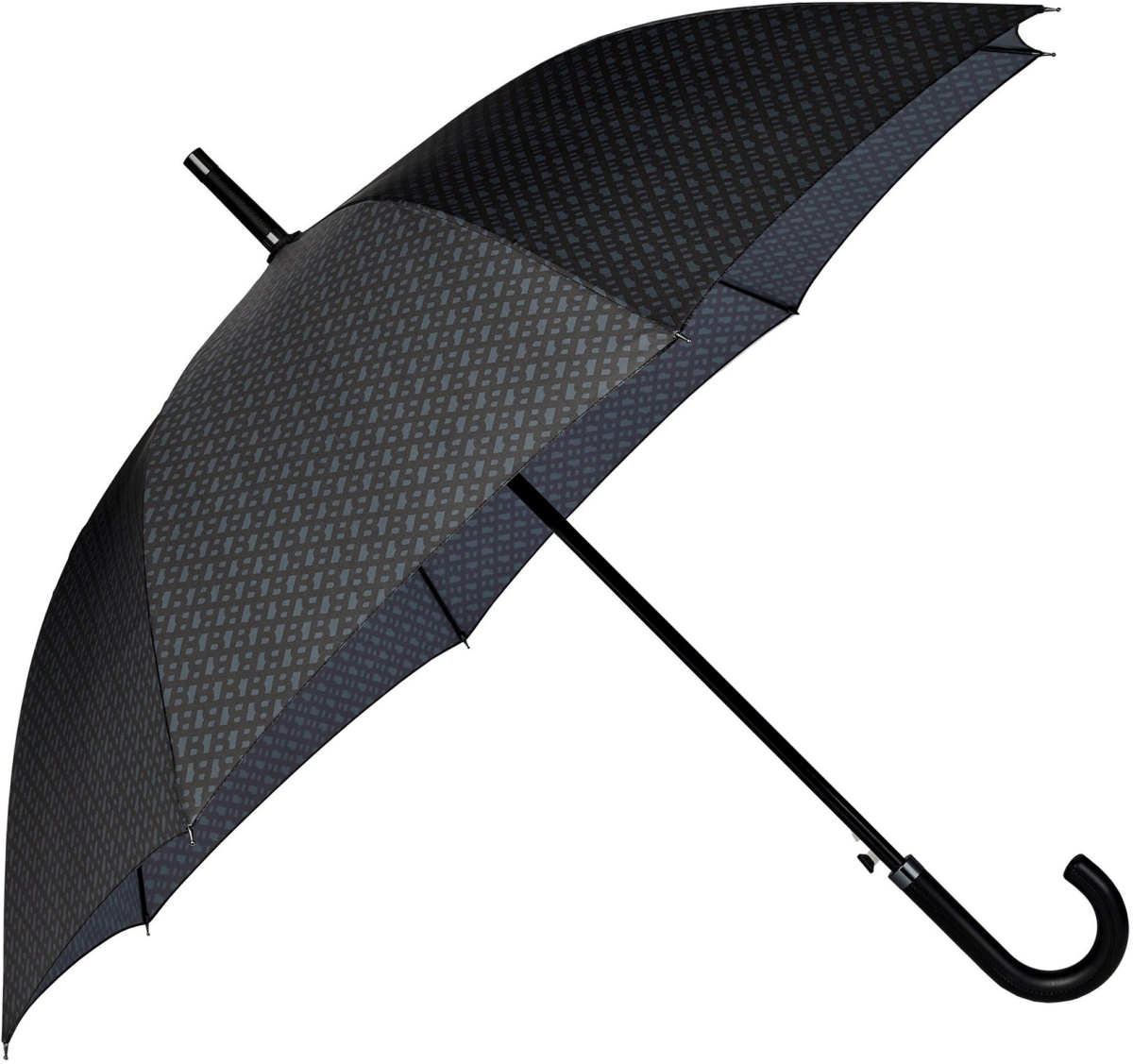 Продукт Чадър Hugo Boss Monogramme, тъмносивна ниска цена с бърза доставка - BestPC.BG