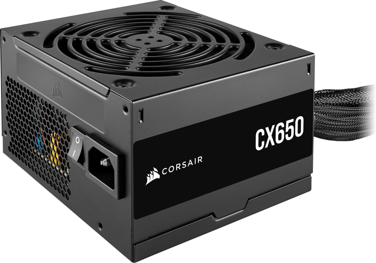 Захранващ блок Corsair CX650 650W 80+ Bronzeна ниска цена с бърза доставка - BestPC.BG