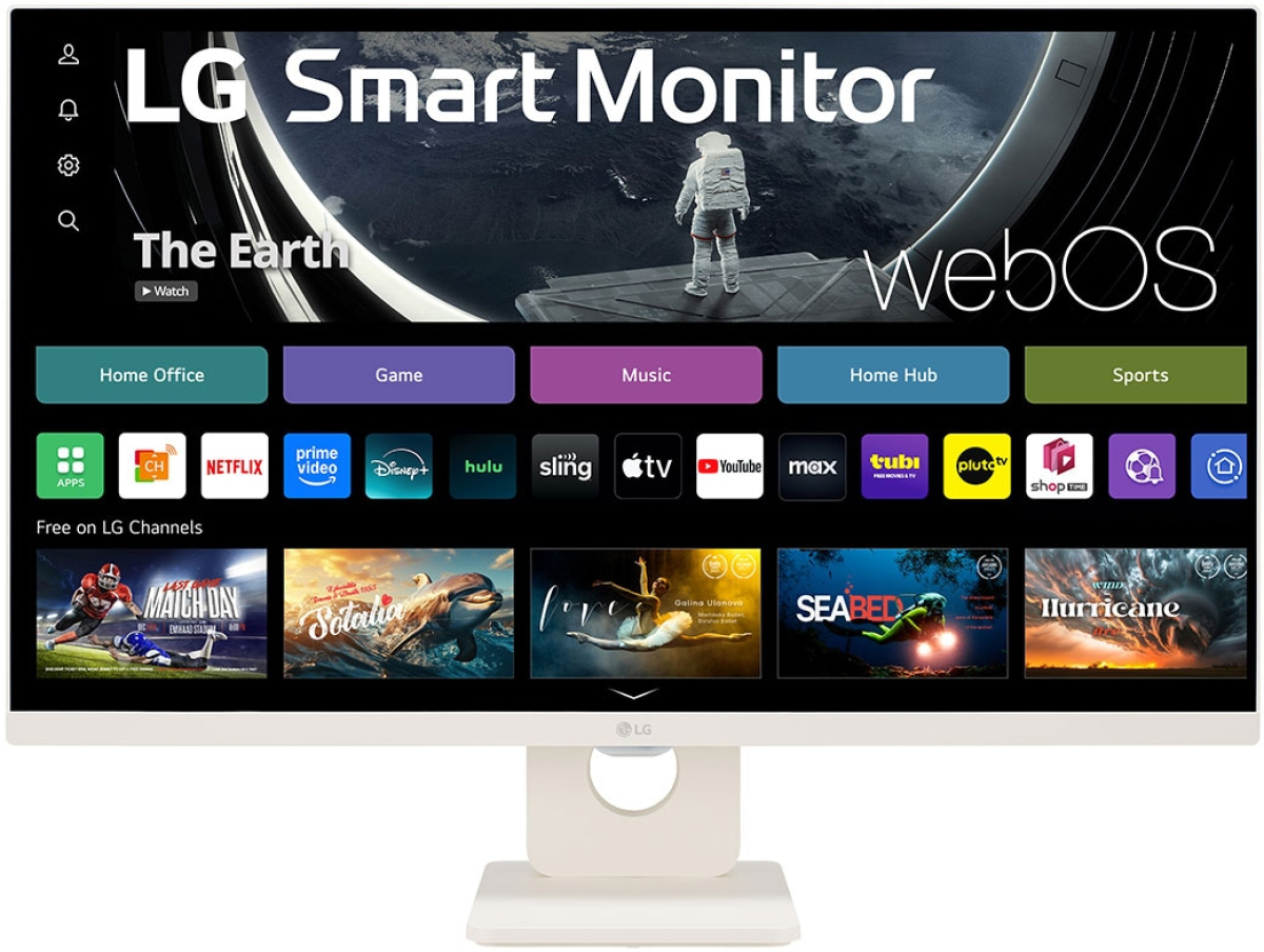 Монитор LG - 27”, 16:9 с webOS платформа и 100 Hz честота на опресняване, IPS панел, 1920 x 1080, 16:9, Бялна ниска цена с бърза доставка - BestPC.BG