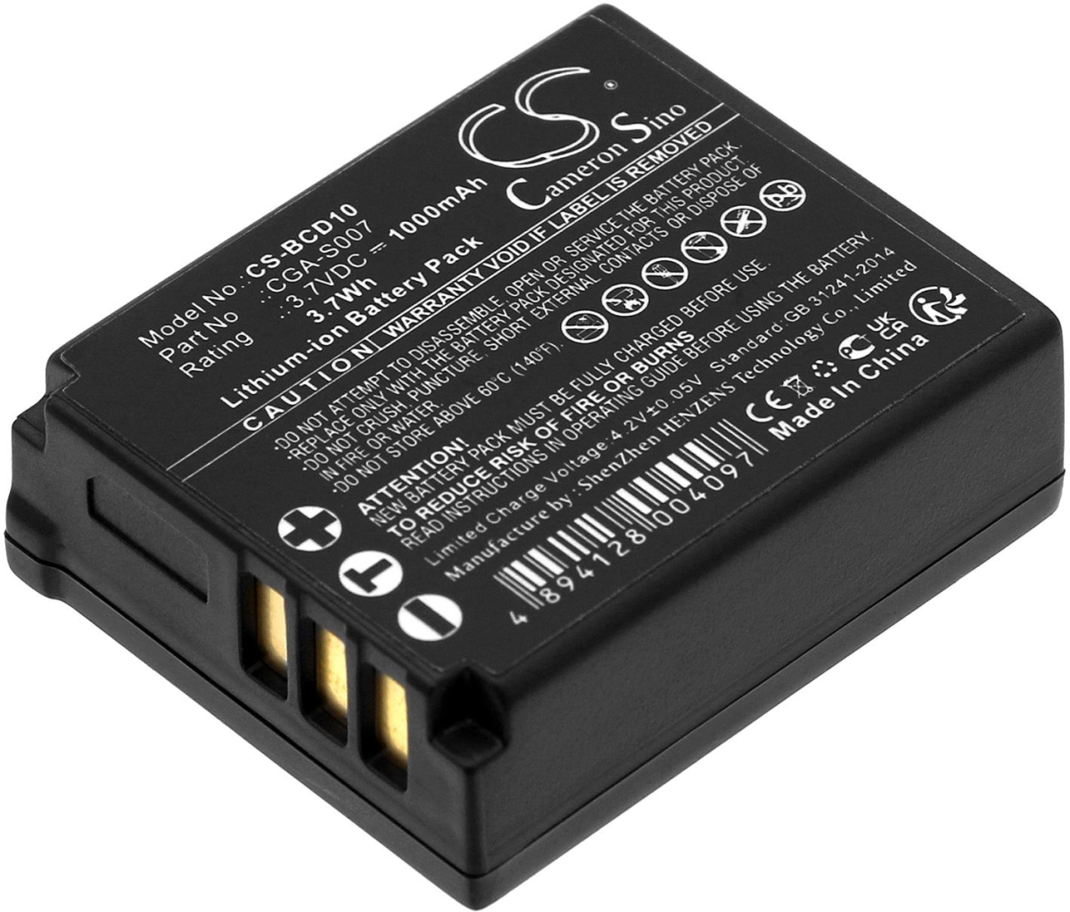 Продукт Батерия за апарат Panasonic CGA S007 LiIon 3.7V 1000mAh Cameron Sinoна ниска цена с бърза доставка - BestPC.BG