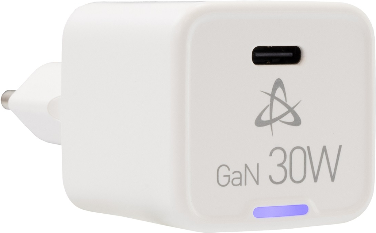 Принадлежност за смартфон SBOX HC-30 :: Адаптор зарядно, POWER HOME, 1x USB Type C, 30W, бялна ниска цена с бърза доставка - BestPC.BG