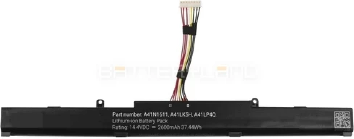 A41N1611 батерия за лаптоп Asus, 4 клетки, 14.4V, 2600mAhна ниска цена с бърза доставка - BestPC.BG