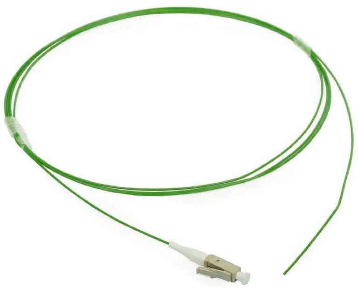 Пигтейл/Термофит Conneu LC OM5 pigtail, Green 0.9mm Easy LSZH, 1mна ниска цена с бърза доставка - BestPC.BG