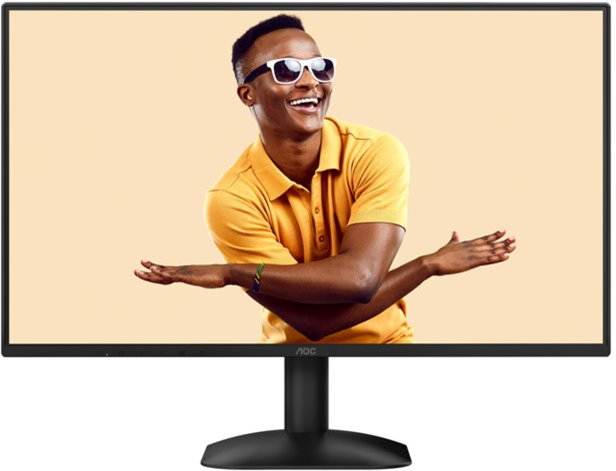 Монитор Геймърски AOC - 23.8", 1920 x 1080 Full HD, 16:9, 120 Hz, IPS панел, 300 cd/m², Черенна ниска цена с бърза доставка - BestPC.BG