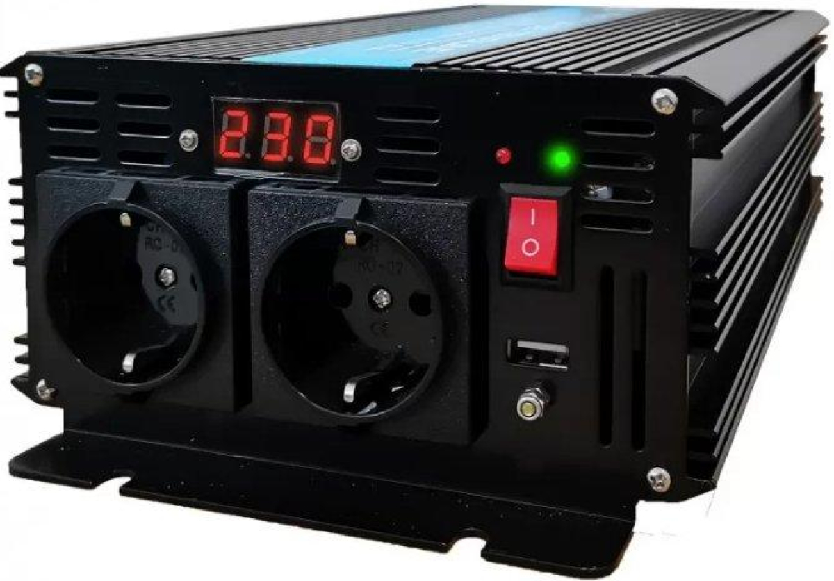 Инвертор 12-220 V DC-AC 2500-5000W Pure Sine Wave TED000392 TED ELECTRICна ниска цена с бърза доставка - BestPC.BG