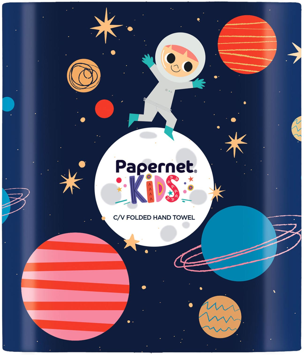 Почистващ продукт Диспенсър за кърпи за ръце Papernet Kids Space, 30 х 14.5 х 33.6 cmна ниска цена с бърза доставка - BestPC.BG