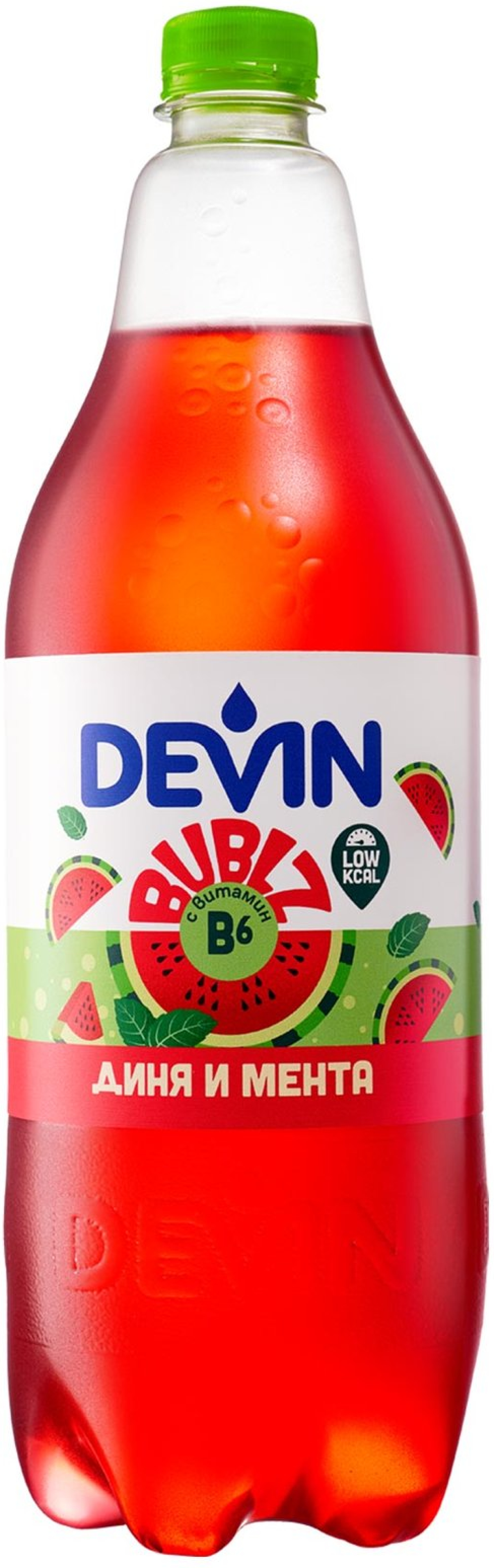 Продукт Devin Газирана напитка Bublz, диня и мента, 1.2 Lна ниска цена с бърза доставка - BestPC.BG